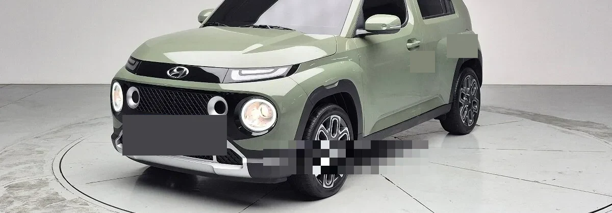 저신용자영업자장기렌트 확인용 캐스퍼 측면